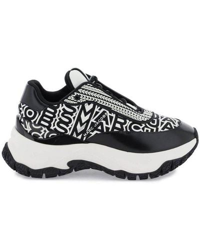 Marc Jacobs The Monogram Lazy Runner Low-top Trainers - Black