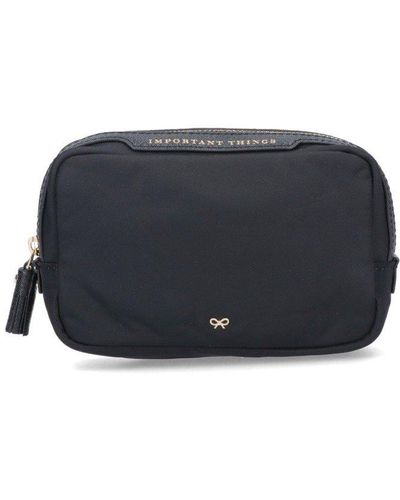 Anya Hindmarch Important Things Pouch - Black