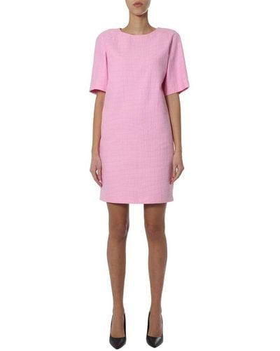 Boutique Moschino Mini T-shirt Dress - Pink
