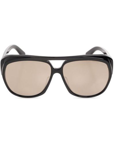 Tom Ford Aviator Frame Sunglasses - Natural