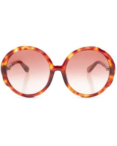 Linda Farrow 'otavia' Sunglasses, - Pink