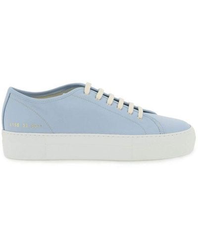 Common Projects Trounament Lace-up Sneakers - Blue