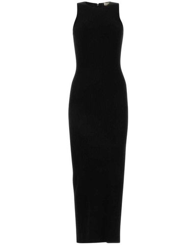 MICHAEL Michael Kors Ribbed Stretch Knit Tank Dress - Black