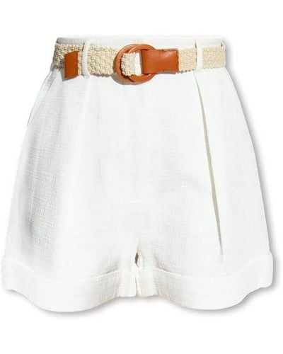 Zimmermann ‘August’ Shorts - White