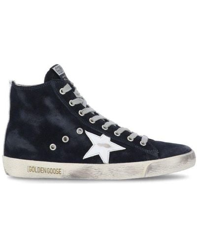 Golden Goose Francy High-top Trainers - Blue