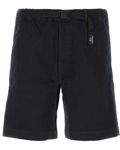 Woolrich Belted-waist Bermuda Shorts - Black