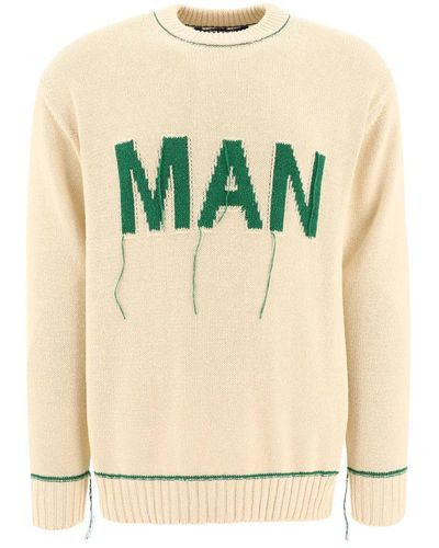 Junya Watanabe Man Sweater - Natural