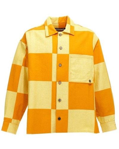 Jacquemus 'banho' Overshirt - Yellow