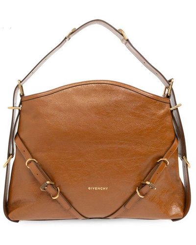 Givenchy Voyou Medium Shoulder Bag - Brown