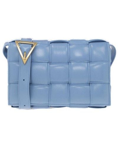 Bottega Veneta ‘Padded Cassette’ Shoulder Bag - Blue