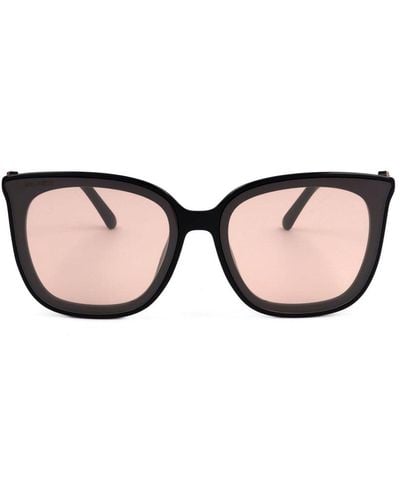 Jimmy Choo Square Frame Sunglasses - Black