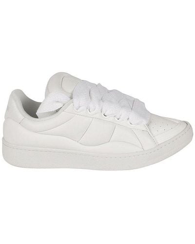 Lanvin Curb Xl Lace-up Trainers - White