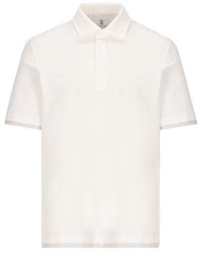 Brunello Cucinelli T-shirt And Polo - White