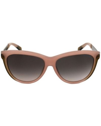 Zadig & Voltaire Cat Eye Frame Sunglasses - Brown