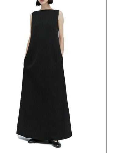 The Row Rhea Sleeveless Dress - Black