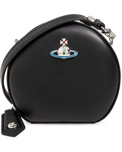 Vivienne Westwood Orb-plaque Mini Crossbody Bag - Black