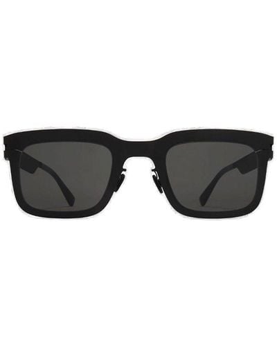 Mykita Norfolk Square Frame Sunglasses - Black