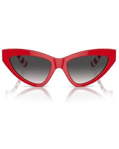 Dolce & Gabbana Cat-eye Sunglasses - Red