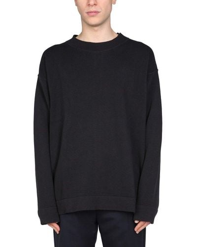 Margaret Howell Classic Crewneck Sweatshirt - Black