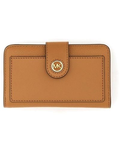 MICHAEL Michael Kors Wallet With Logo - Brown