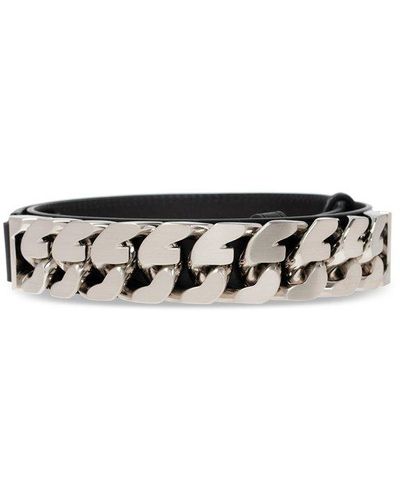 Givenchy Belt With Chain - Black