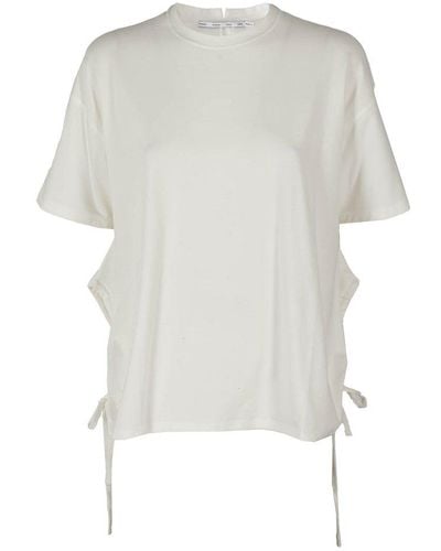 Proenza Schouler Relaxed Side Tie - White