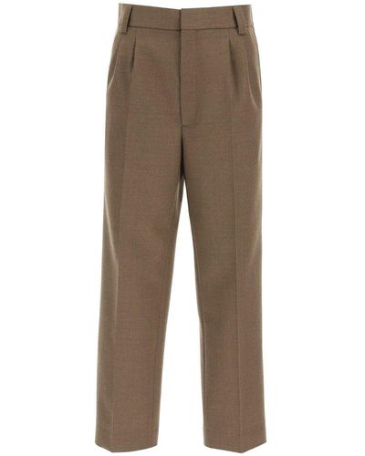 Fear Of God Straight-leg Tailored Pants - Brown
