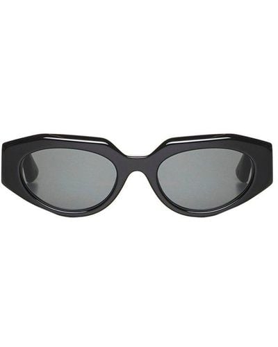 Fear Of God Oval Frame Sunglasses - Black