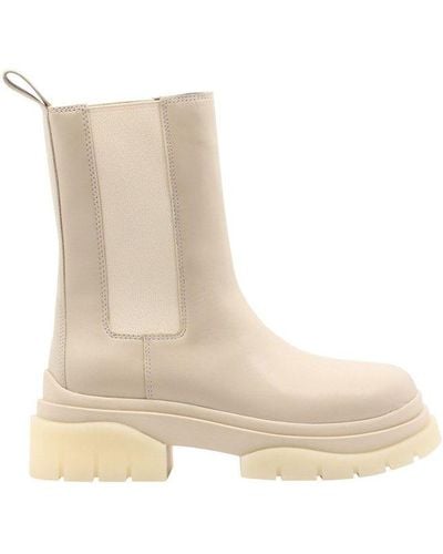 Ash Storm Ankle Boots - Natural