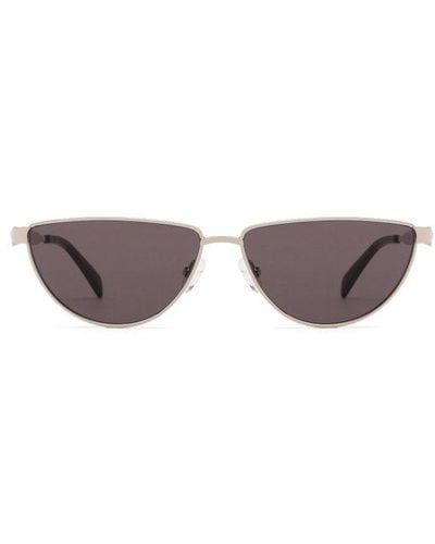 Alexander McQueen Cat-eye Frame Sunglasses - Natural