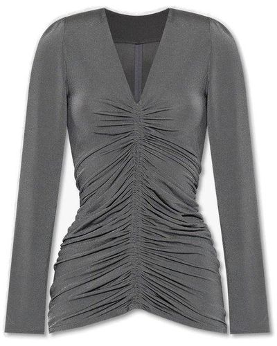 Givenchy Ruched Top - Grey