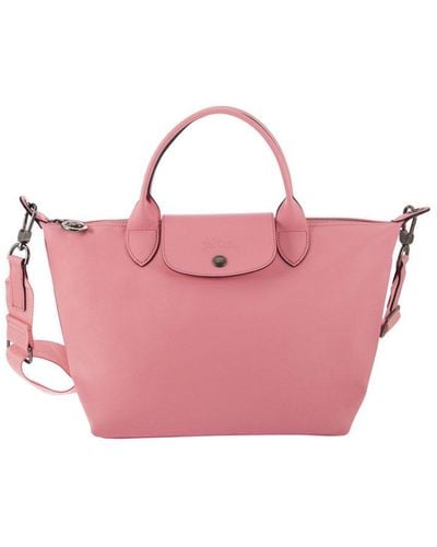 Longchamp le pliage Small Pink Bouquet Bag With Strap NIB $275.00