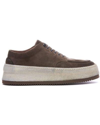 Marsèll Cassapana Lace-up Platform Derby Shoes - Brown