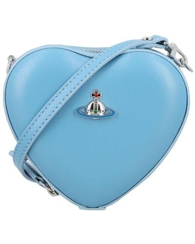 Vivienne Westwood Mini Heart Crossobody - Blue