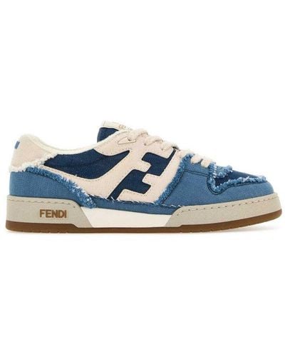 Fendi Match Low-top Sneakers - Blue