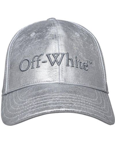 Off-White c/o Virgil Abloh Cotton Baseball Cap - Gray