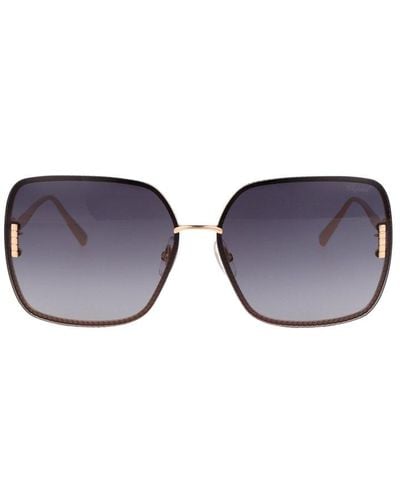 Chopard Square Frame Sunglasses - Blue
