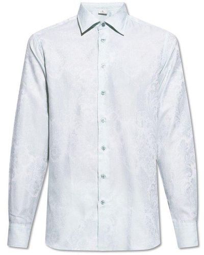 Etro Paisley Shirt, - White