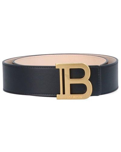 Balmain 'b-belt' Belt - Black