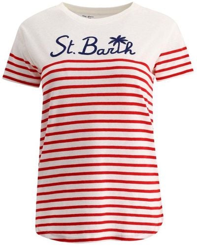 Mc2 Saint Barth "dana" T-shirt - Red