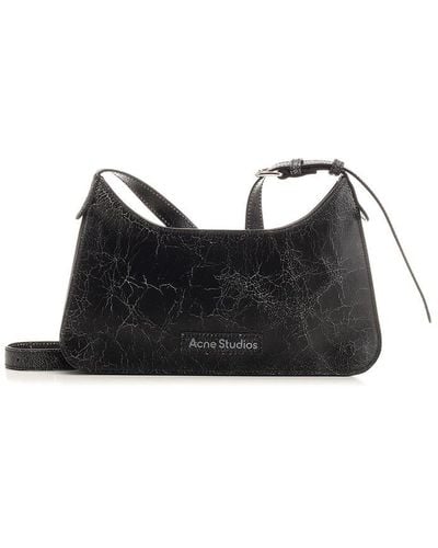 Acne Studios 'platt Mini' Shoulder Bag, - Black