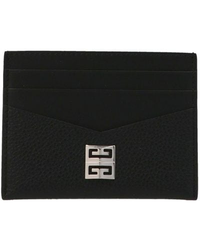 Givenchy Leather Card Holder - Black