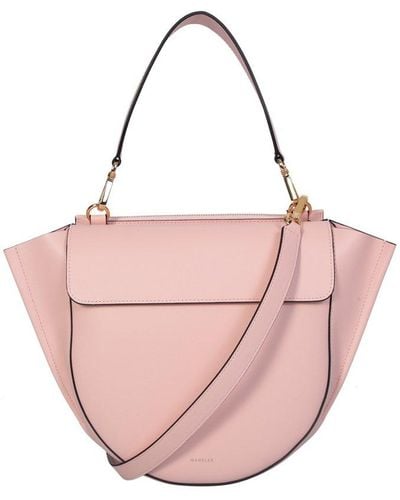 Wandler Hortensia Medium Top Handle Bag - Pink