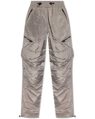 DIESEL P-windal Drawstring-cuff Track Pants - Gray