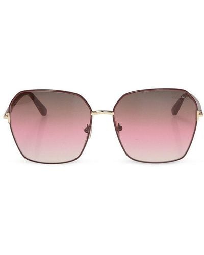Tom Ford Sunglasses With Logo, - Pink