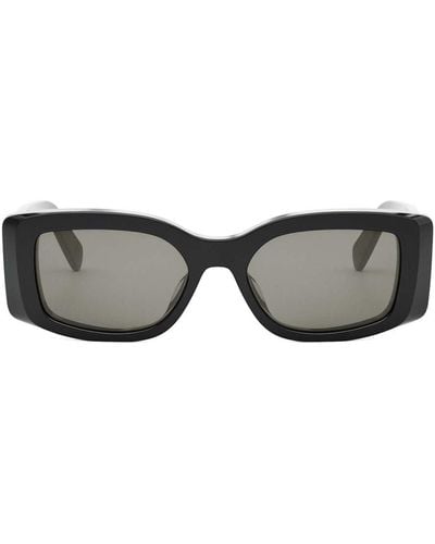 Celine Rectangle Frame Sunglasses - Grey