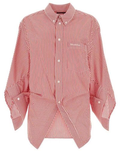 Balenciaga Swing Shirt, Blouse - Pink