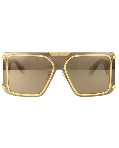 Philipp Plein Square-frame Sunglasses - Natural