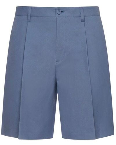 Dior Tailored Chino Shorts - Blue