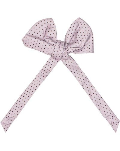 Etro Polka-dot Bow Tie - Pink